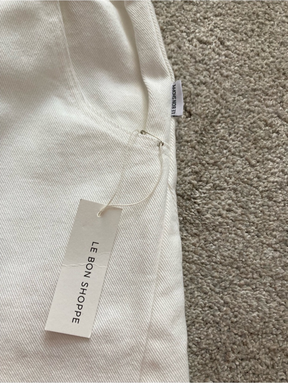 NWT White Arc Pants - Picture 2 of 4